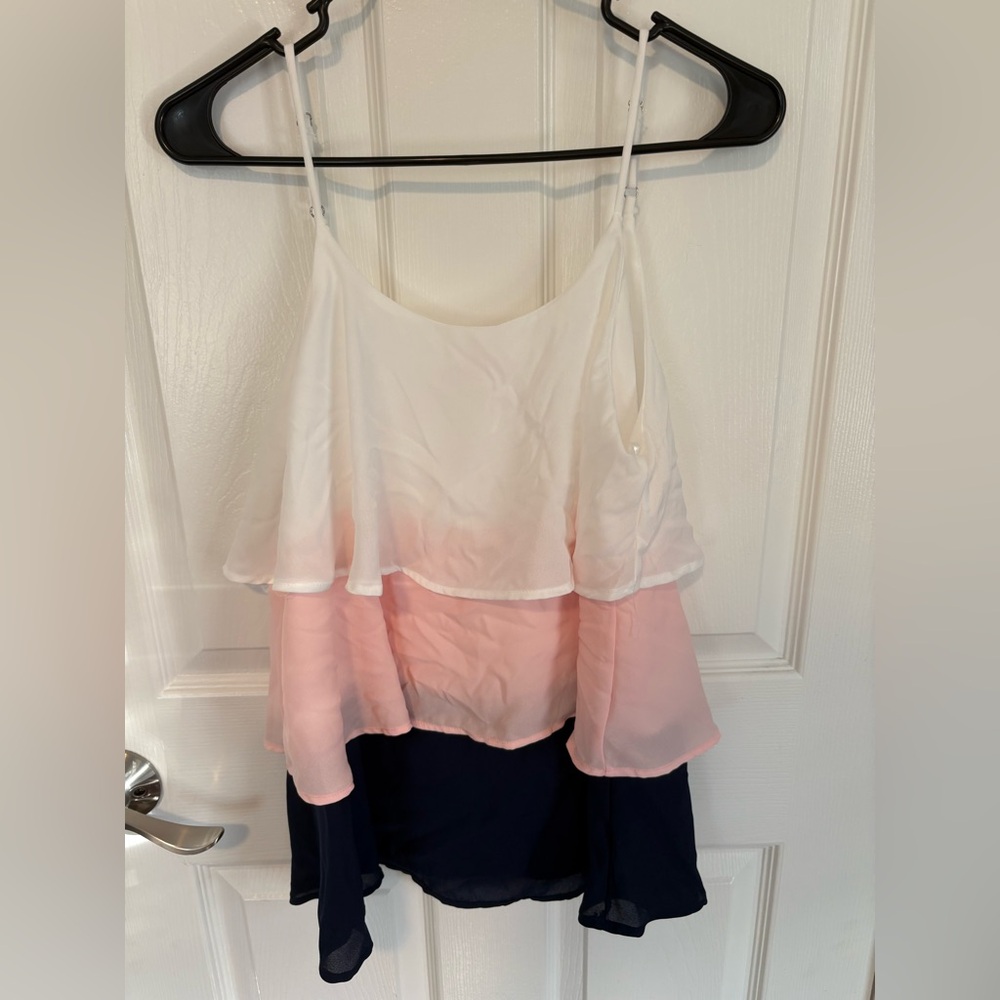 Pink Lily tank top